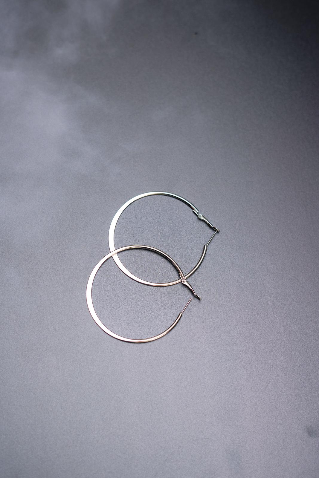 Round  Hoop Earrings